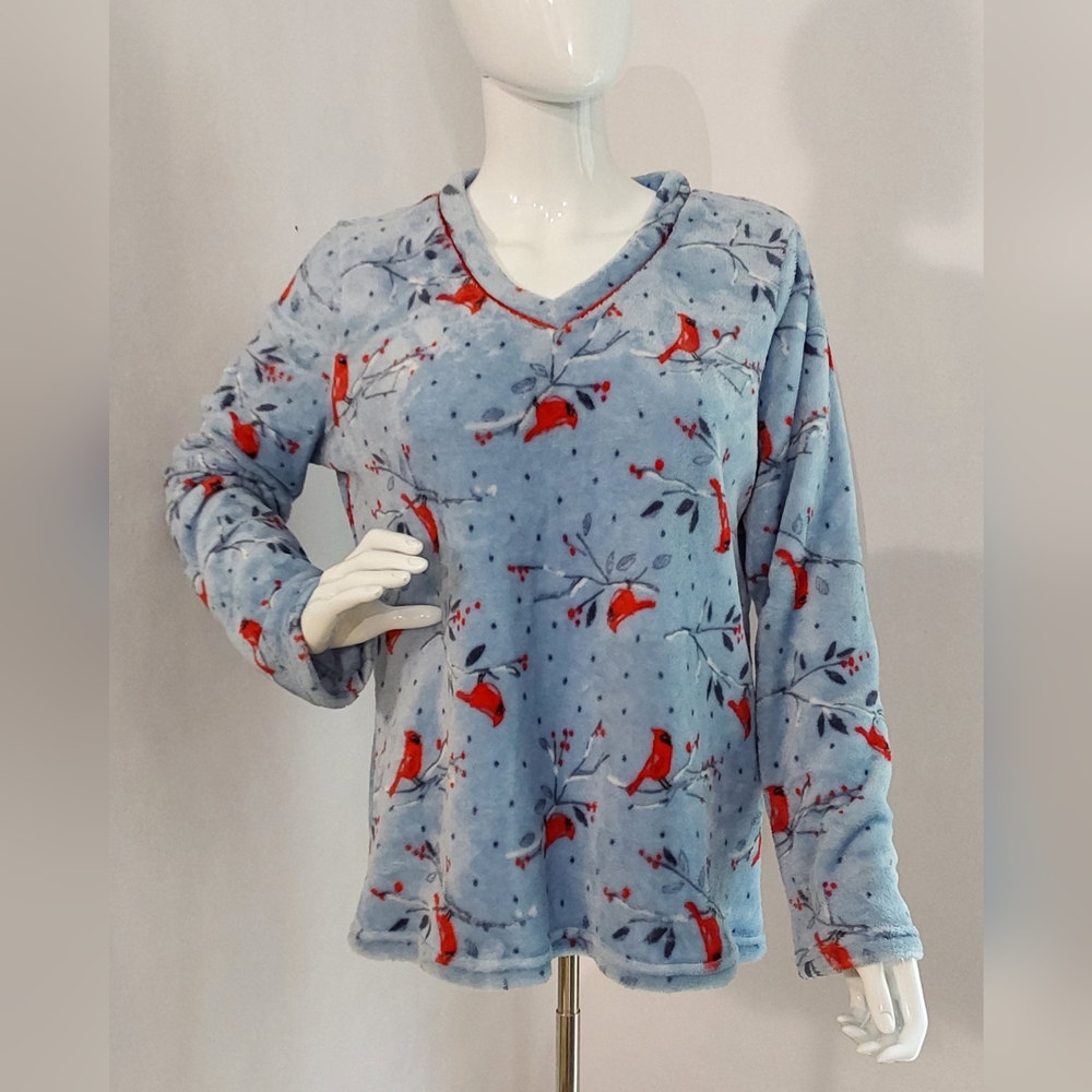 PINK K Women's FLEECE Top/ SIZE: LARGE